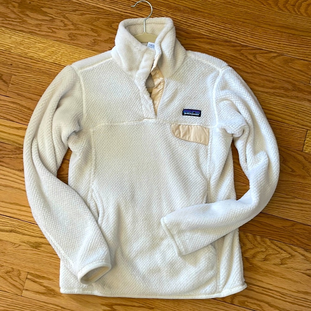 Patagonia xs re-tool snap fleece pullover top sweater soft top
